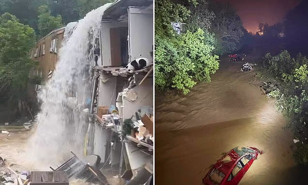 Five dead in devastating flash flooding in West Virginia as thousands lose power and rescuers search for victims