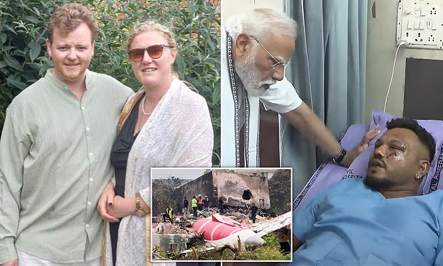 The SECOND miracle of Seat 11A! British father was also due to fly on doomed Air India plane but had to change flights… and was booked on the same lucky seat as crash survivor
