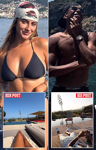 Football’s teen wonderboy Lamine Yamal, 17, takes a luxury holiday with flight attendant 13 years his senior, as Barcelona forward releases statement
