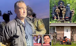 Minnesota shooting suspect Vance Boelter is arrested after Democrat lawmakers were gunned down